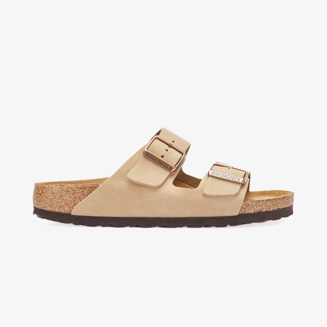 Birkenstock Arizona Leoi Unisex Kahverengi Terlik — görsel 1