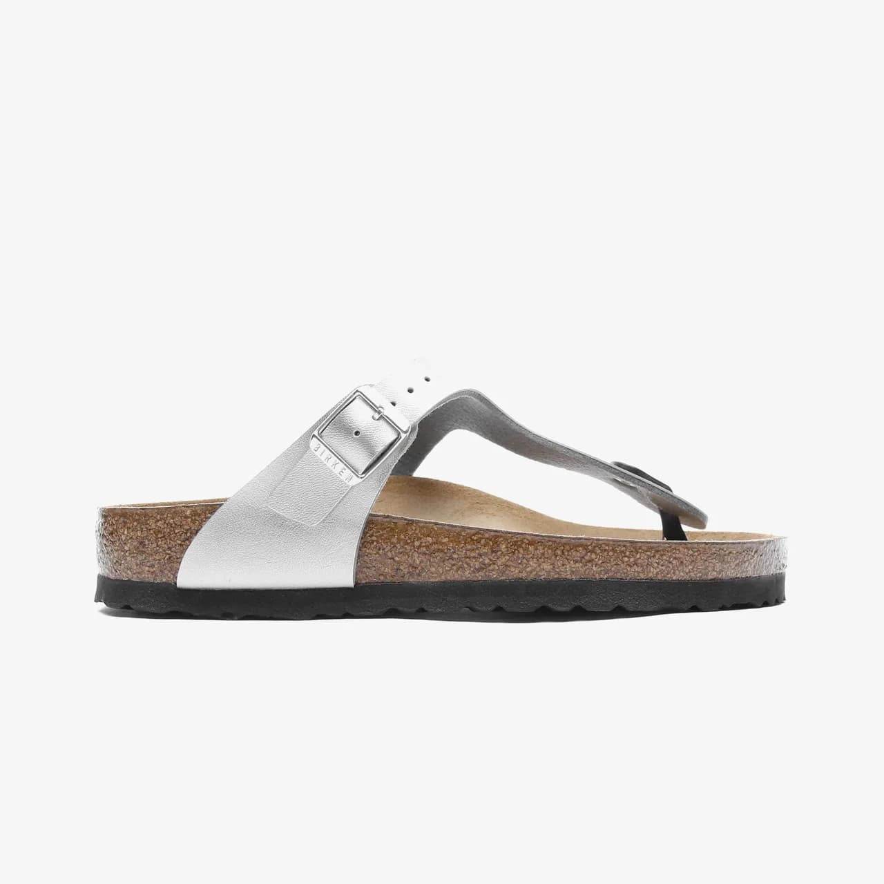 Birkenstock Gizeh BF Kadın Gri Terlik — görsel 1