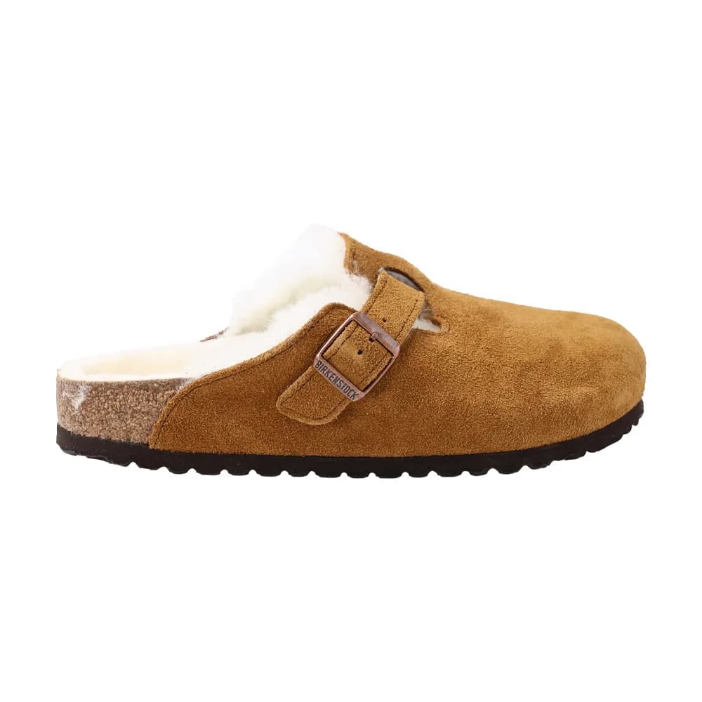 Birkenstock Boston 1001140 Unisex Terlik Kahverengi — görsel 1