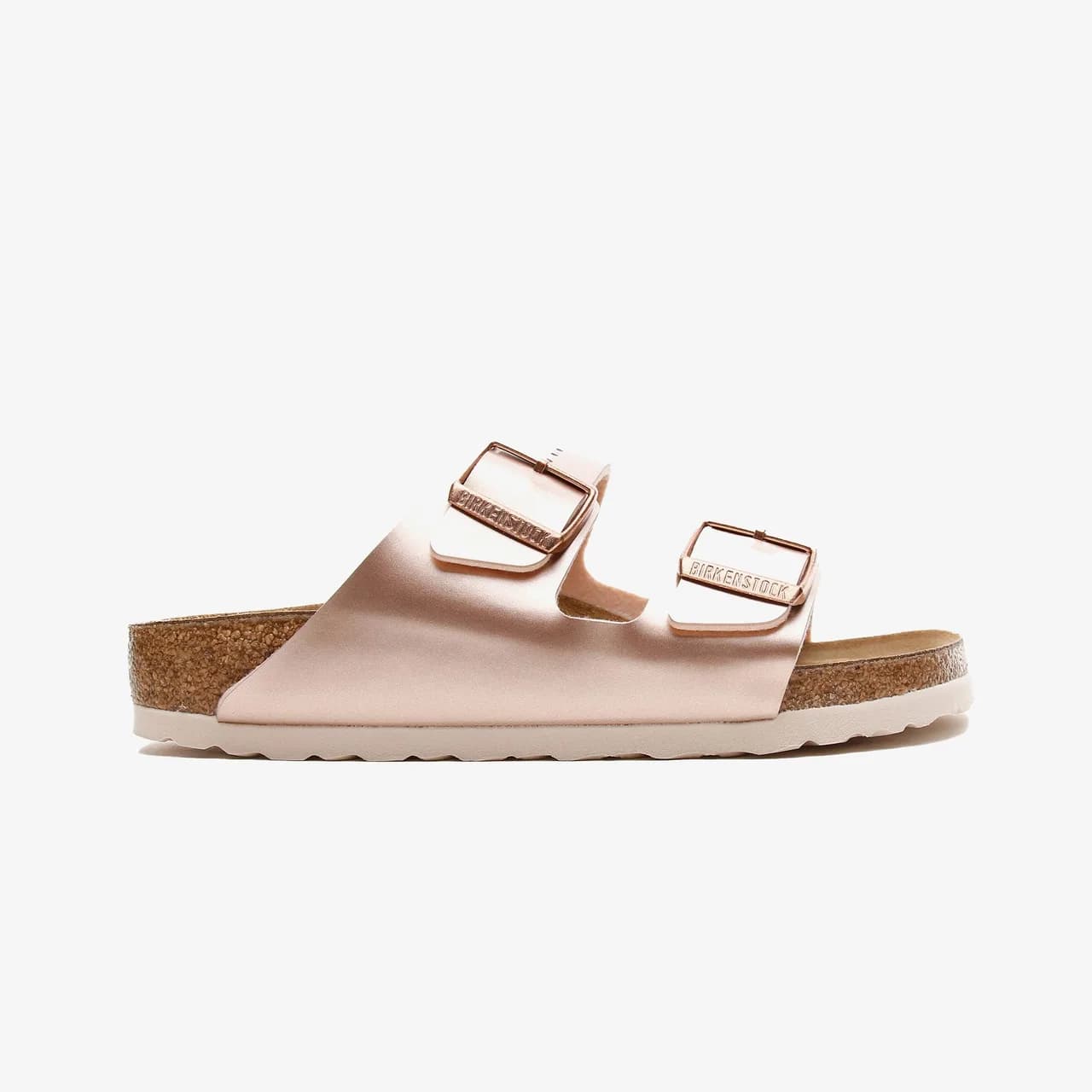 Birkenstock Arizona Birko-Flor Electric Metallic Unisex Pembe Terlik — görsel 1