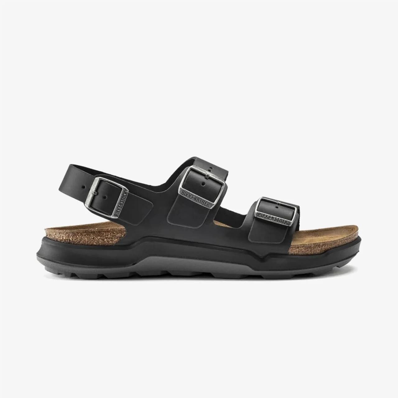 Birkenstock Milano Ct Bf Artic Old Erkek Siyah Sandalet — görsel 1