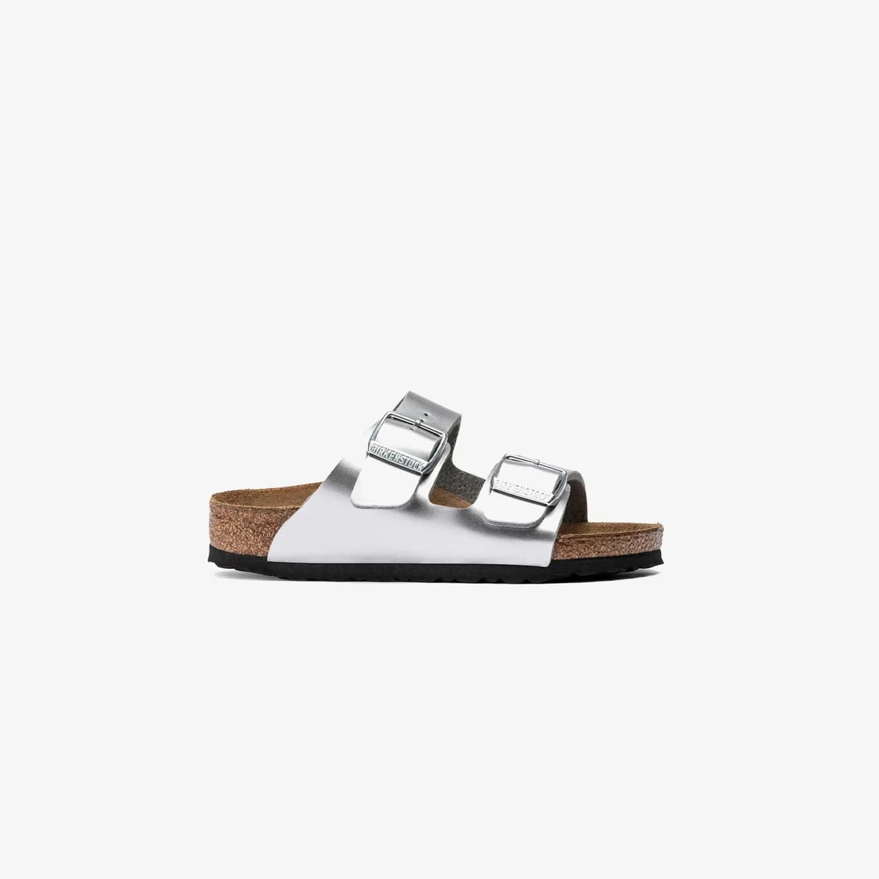 Birkenstock Arizona Bf Electric Metallic Çocuk Gri Terlik — görsel 1