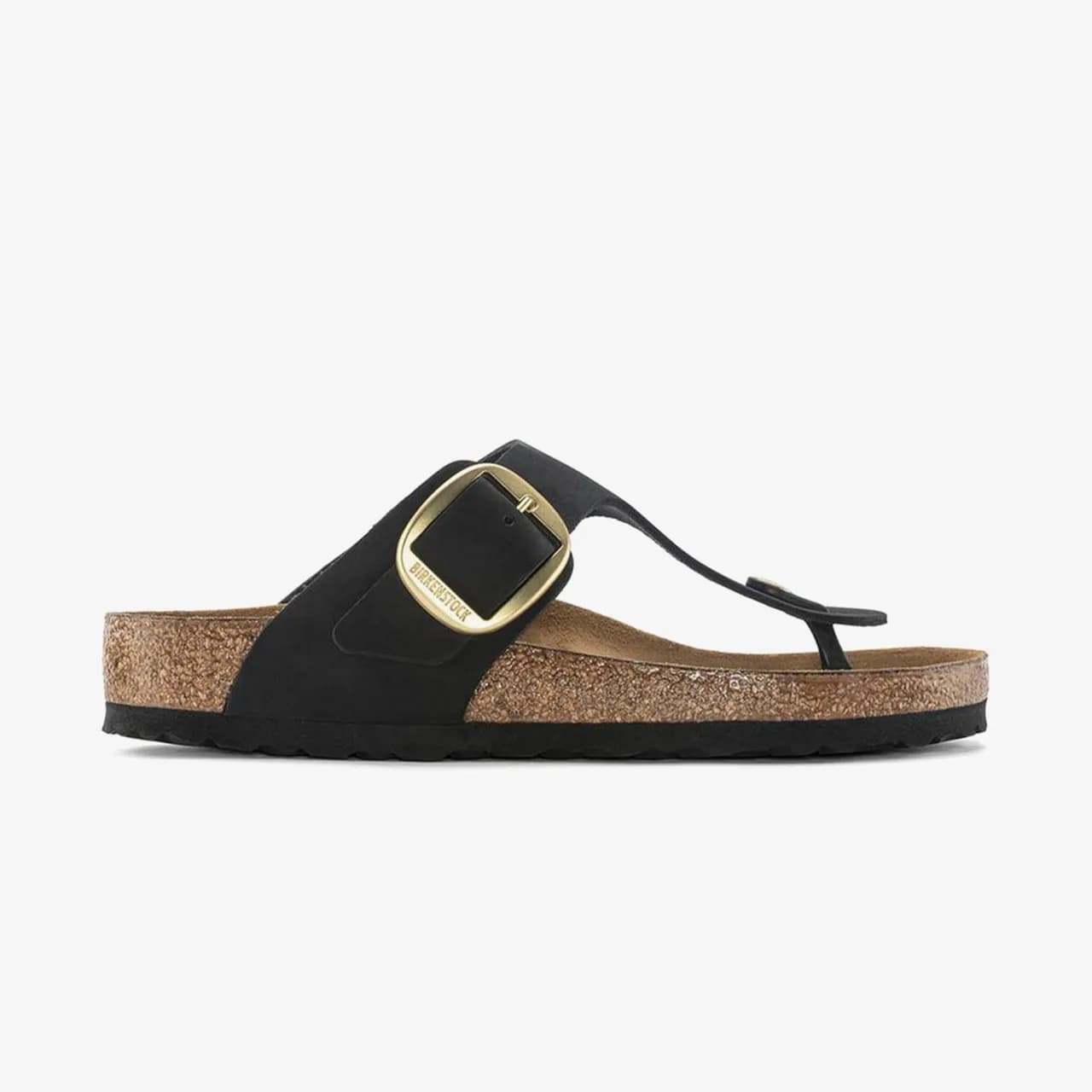 Birkenstock Gizeh Big Buckle Nu Kadın Siyah Terlik — görsel 1