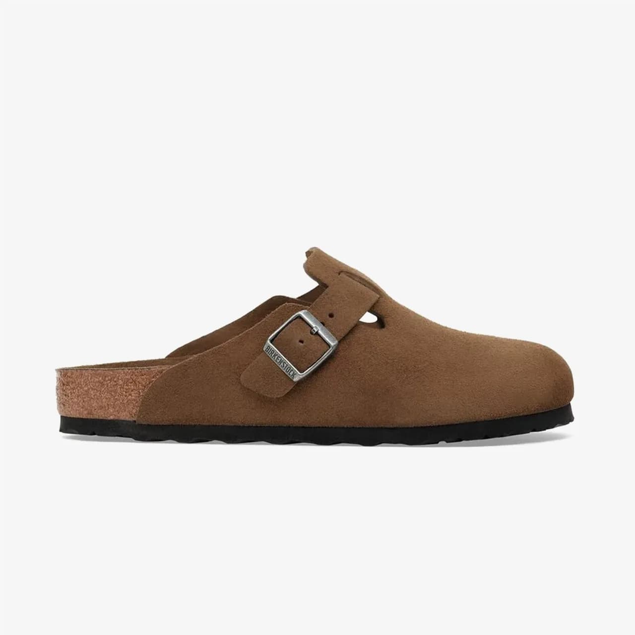 Birkenstock Boston Soft Footbed SL Unisex Kahverengi Terlik — görsel 1