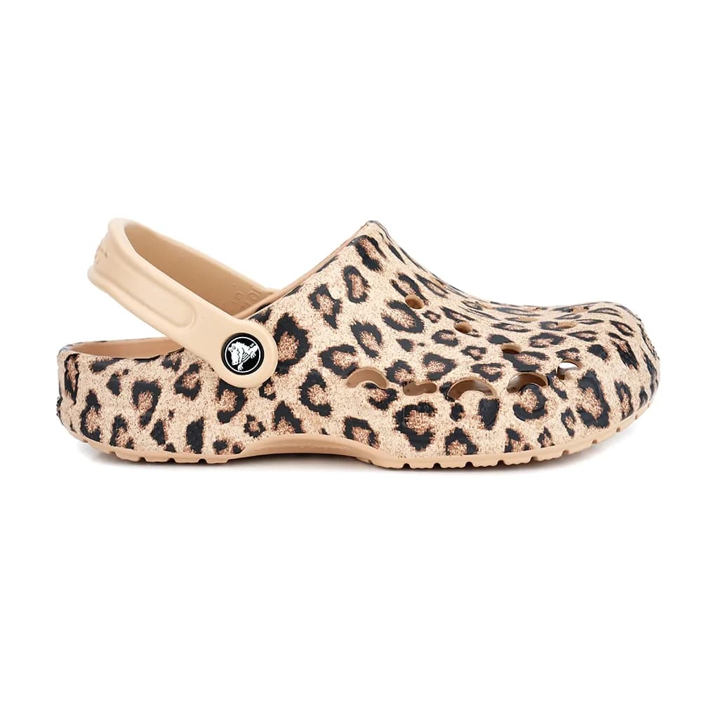 Crocs Baya Seasonal Printed Clog 206230-2UA Unisex Terlik Açık Kahverengi — görsel 1