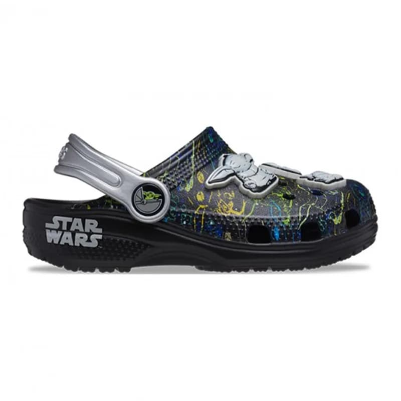 Crocs Classic Grogu Clog 207894-001 Çocuk Terlik Siyah — görsel 1