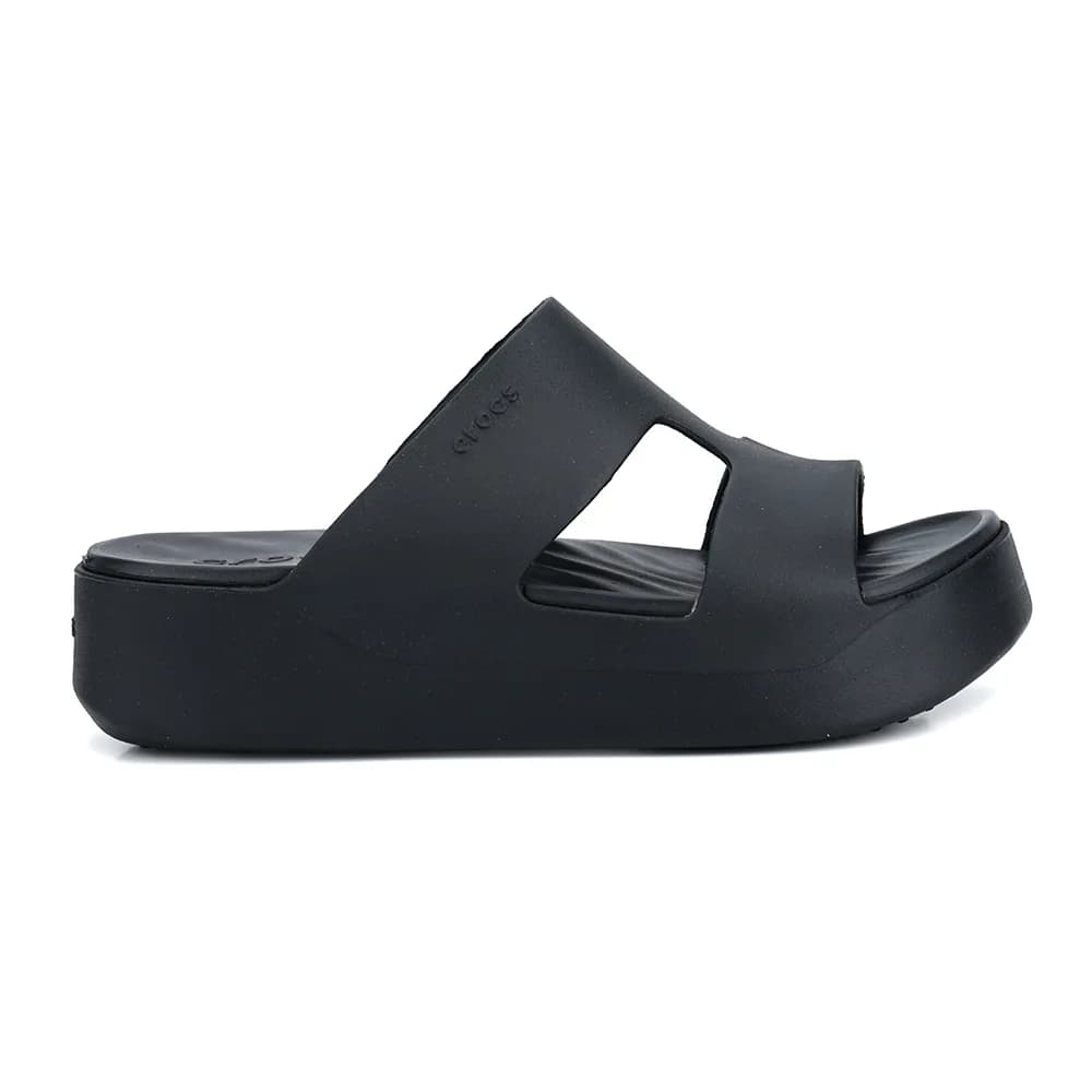 Crocs Getaway Platform H- Strap 209409-001 Kadın Terlik Siyah — görsel 1