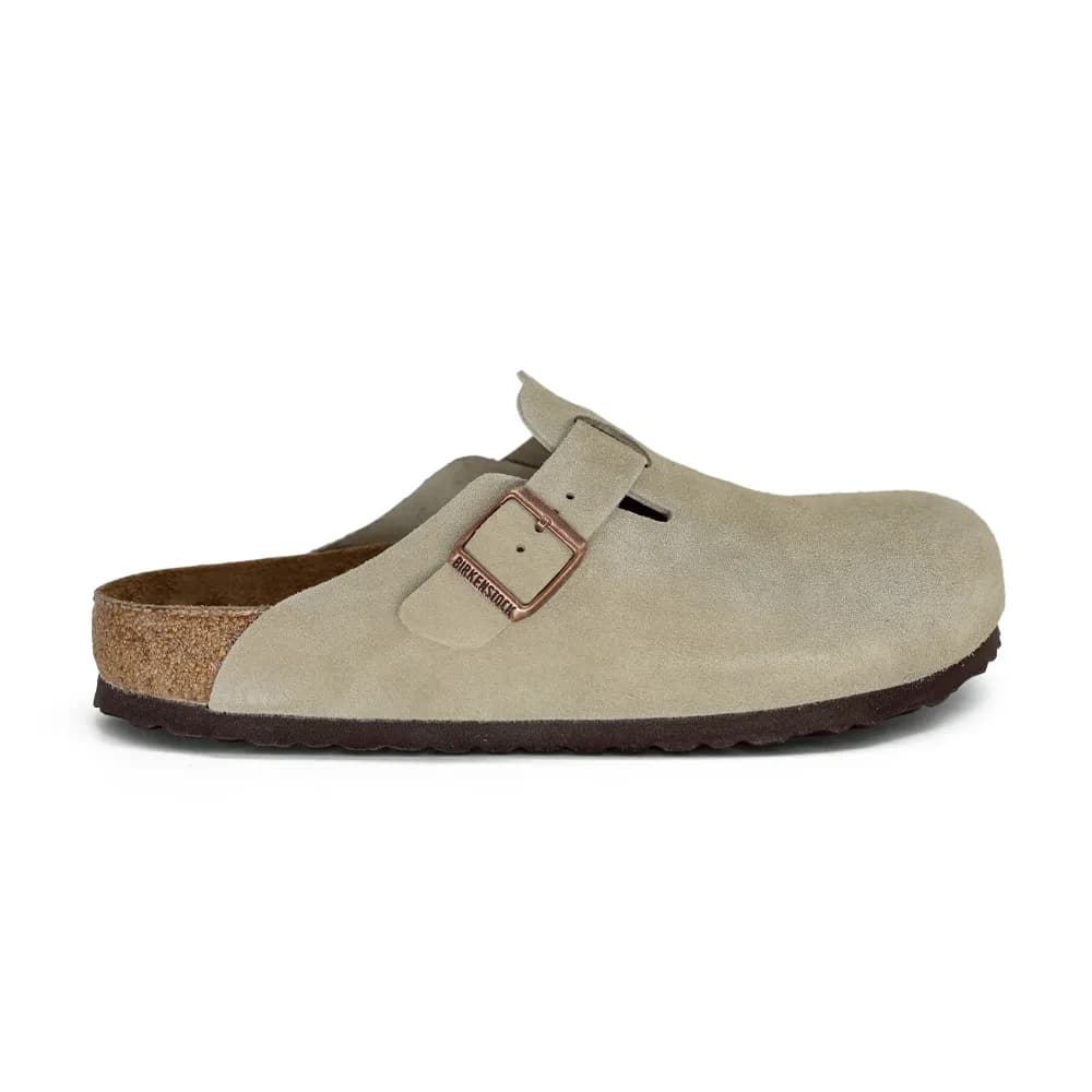 Birkenstock Boston 560771 Erkek Terlik Taba — görsel 1