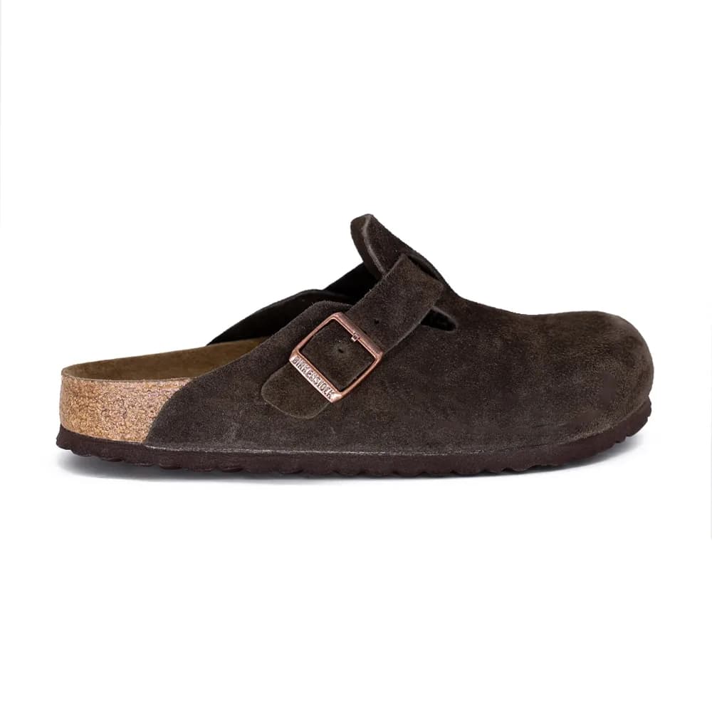Birkenstock Boston 660463 Unisex Terlik Kahverengi