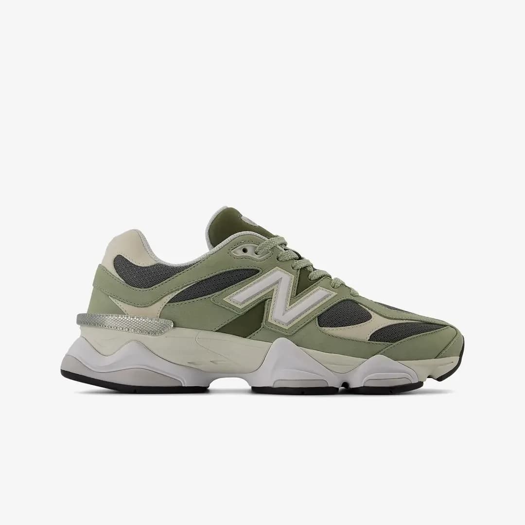 9060 Fall Suedes 'Olive' — görsel 1