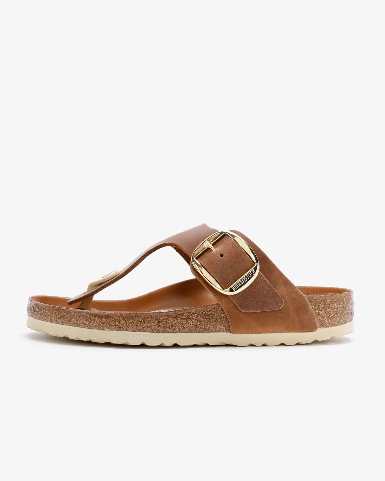 Birkenstock Gizeh Big Buckle Nl 1018745 Kadın Kahverengi Terlik