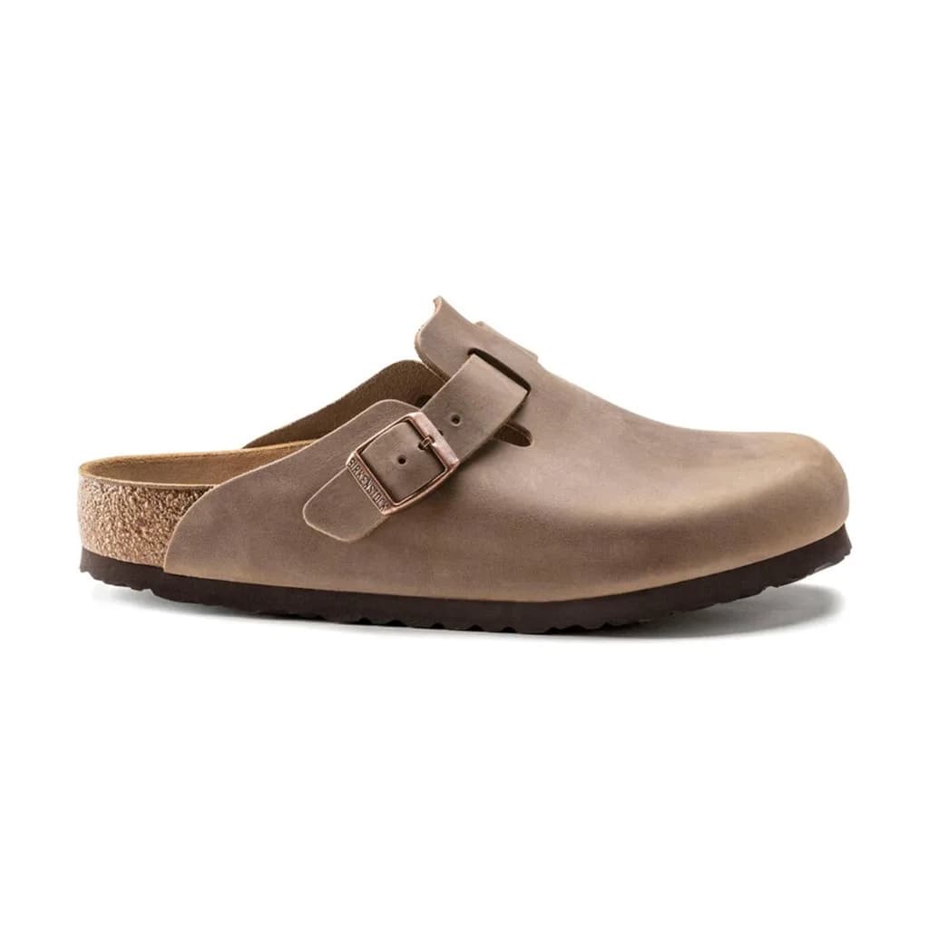 Birkenstock Boston Leoi Kahverengi Terlik görsel 1