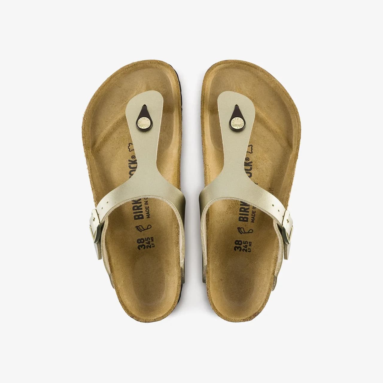 Birkenstock Gizeh Kadın Terlik Gold — Sarı · 1016108 (3/7)