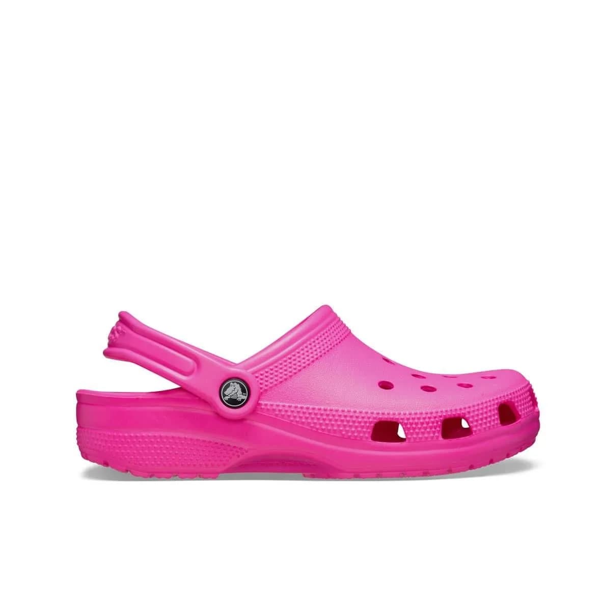 Crocs Classic Clog Kadın Terlik - Neon Pembe görsel 1
