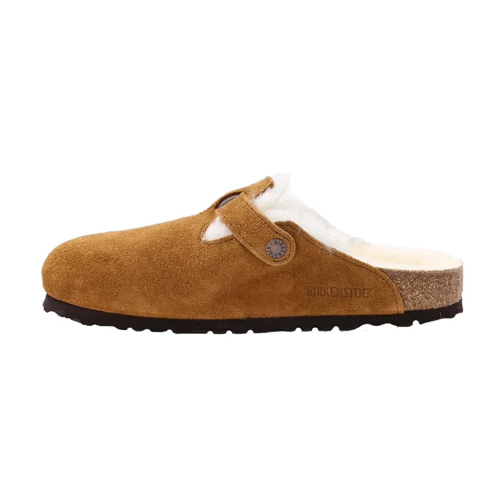 Birkenstock Boston Unisex Terlik Kahverengi görsel 1