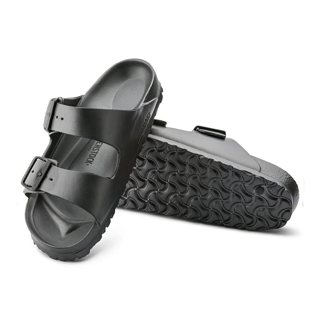 Birkenstock Arizona Eva Kadın Metalik Antrasit Terlik — Gri · 1001498 (8/10)