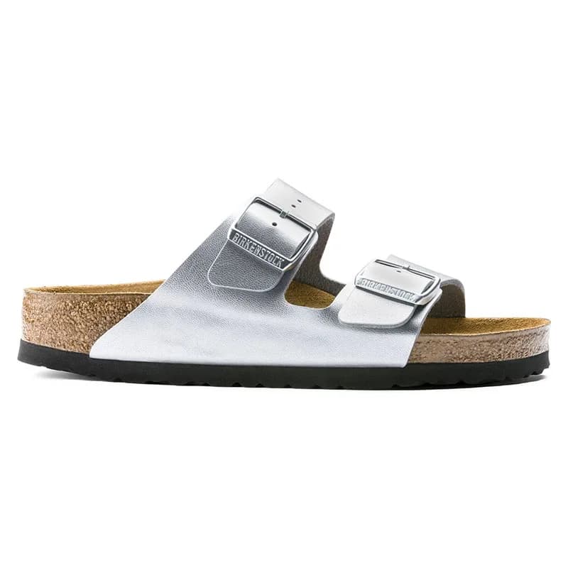 Birkenstock Arizona Kadın Terlik Gümüş