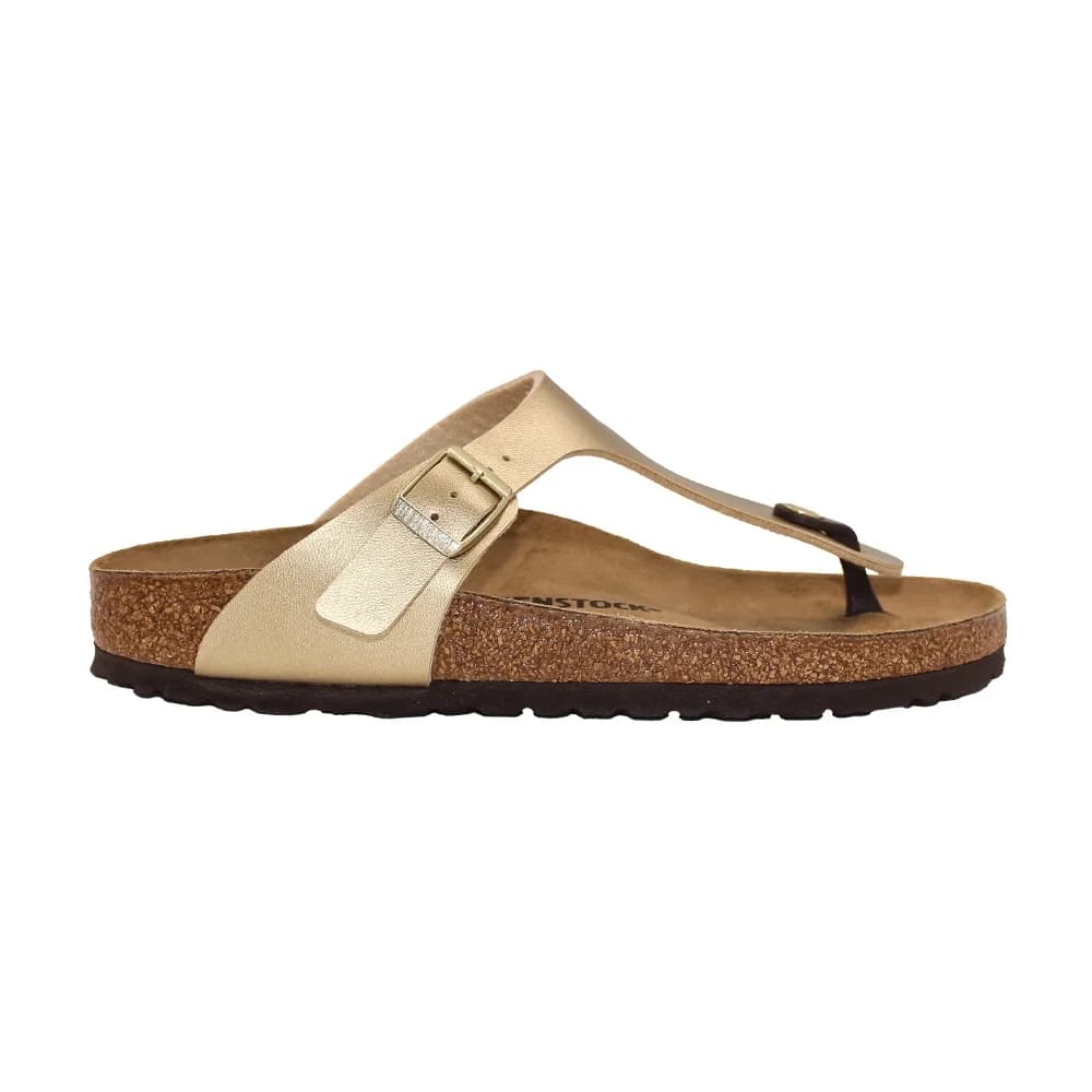 Birkenstock Gizeh Kadın Terlik Altın