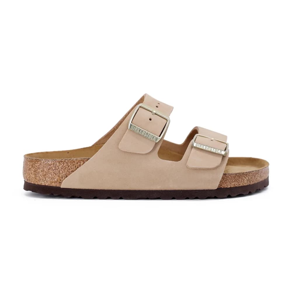 Birkenstock Arizona SFB Lenb Kadın Terlik Bej