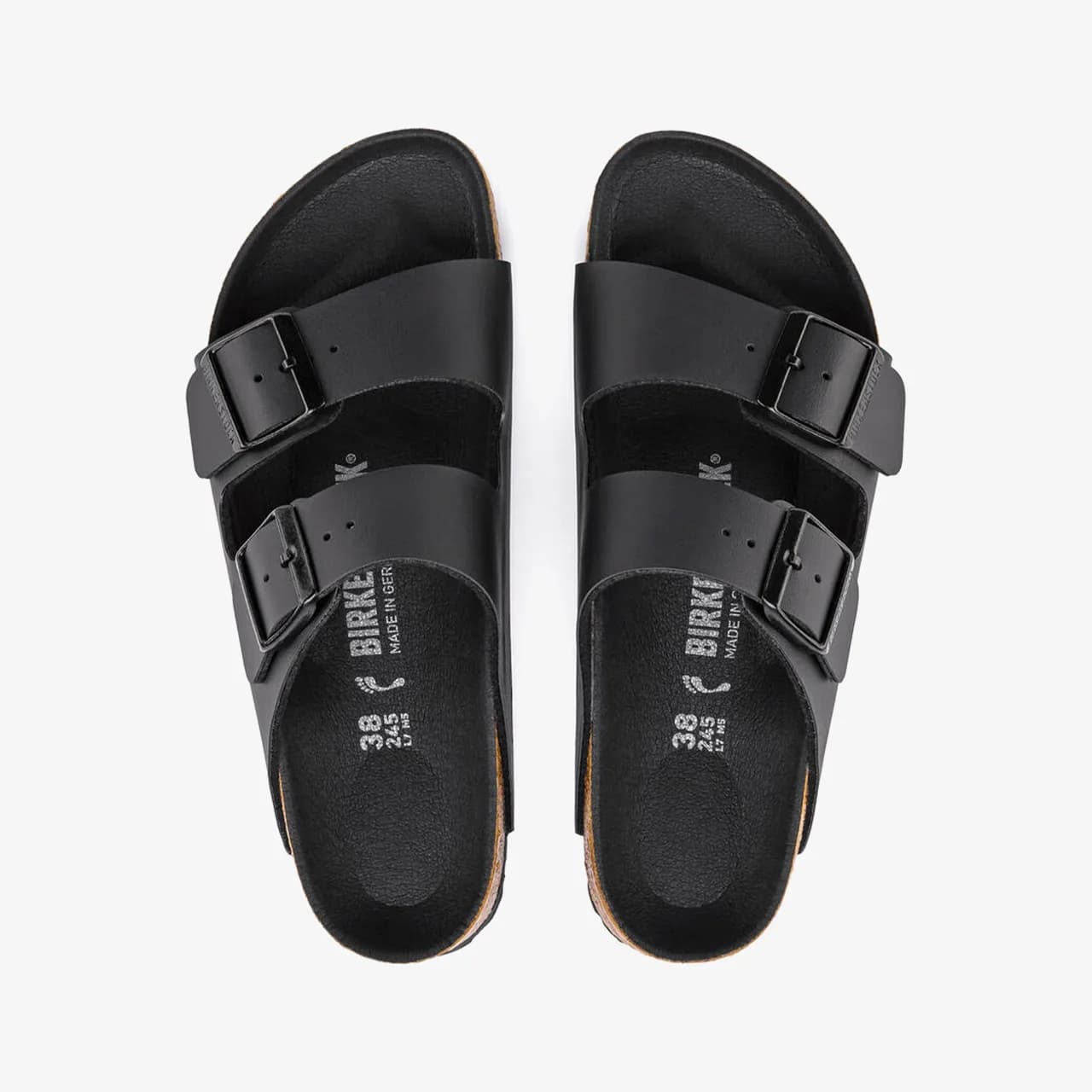Birkenstock Arizona BF Triples Erkek Terlik Siyah · 1019069 (8/9)