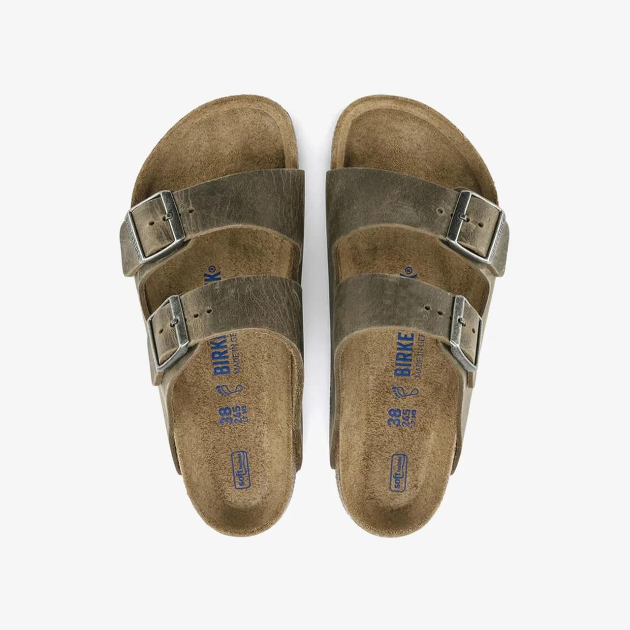 Birkenstock Arizona Unisex Terlik Haki — Yeşil · 1019377 (5/8)
