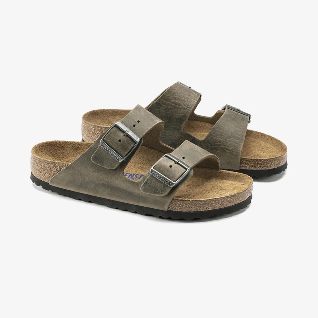 Birkenstock Arizona Unisex Terlik Haki — Yeşil · 1019377 (7/8)