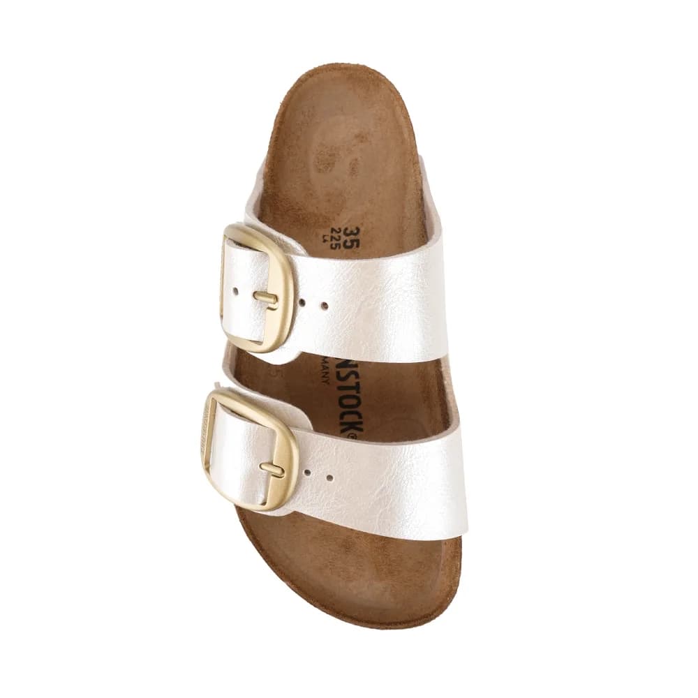 Birkenstock Arizona Big Buckle Kadın Terlik Kırık Beyaz
