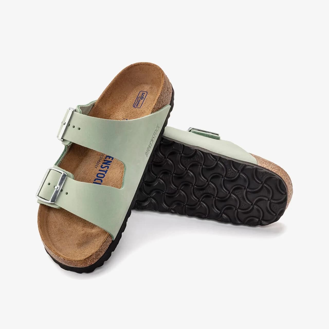 Birkenstock Arizona SFB NU Kadın Terlik Yeşil · 1024213 (11/11)