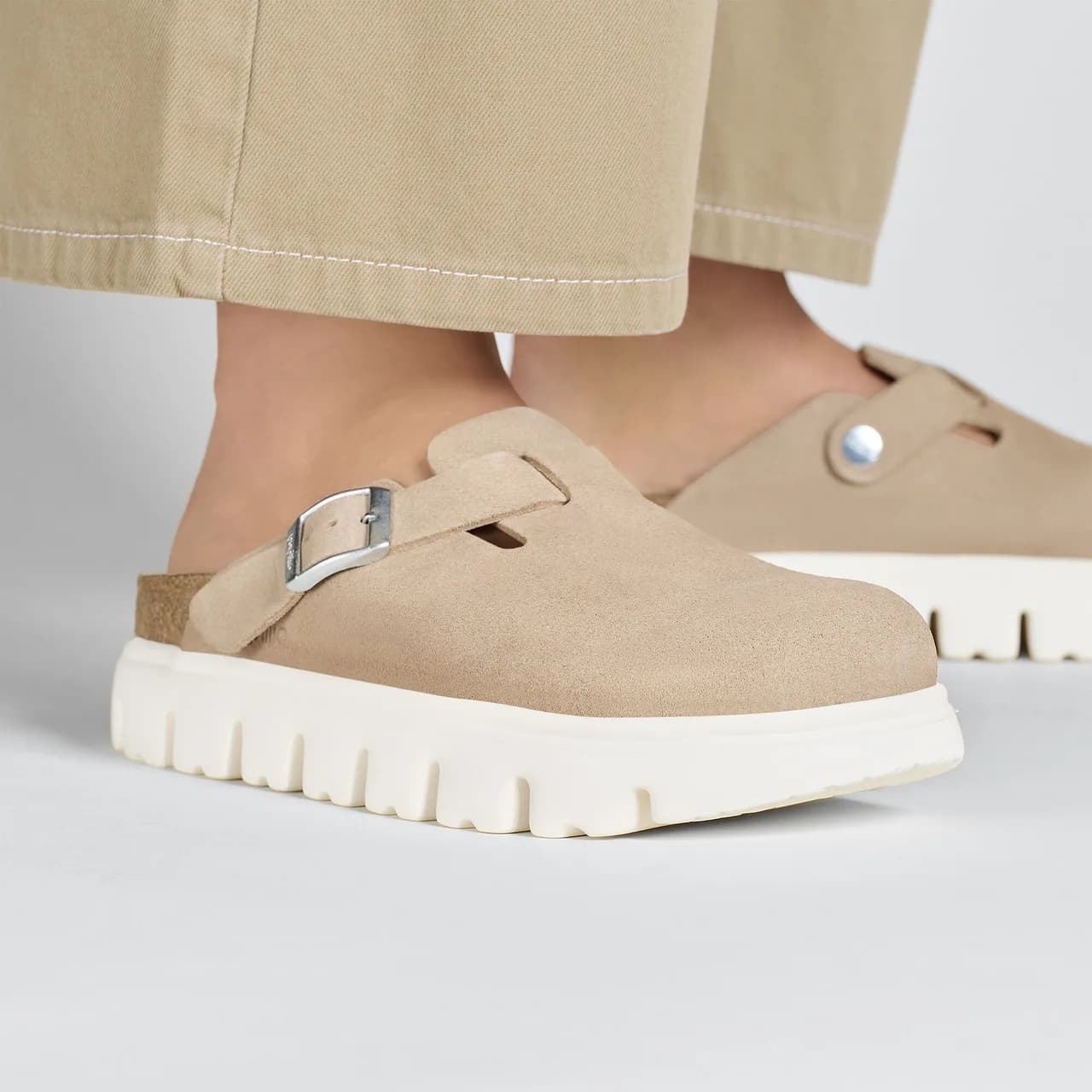 Birkenstock BOSTON CHUNKY VL — Bej · 1026176 (8/8)