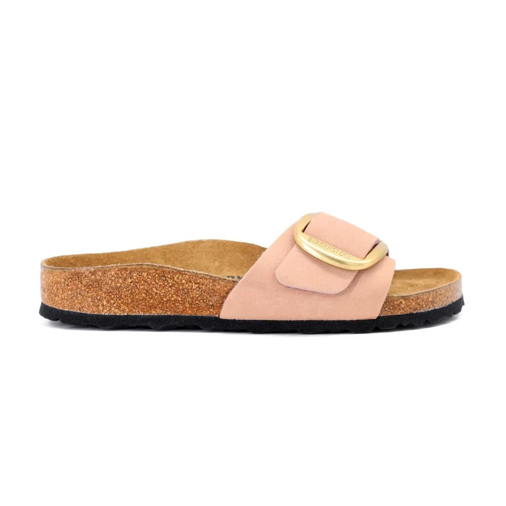 Birkenstock Madrid Big Buckle Kadın Terlik Pembe