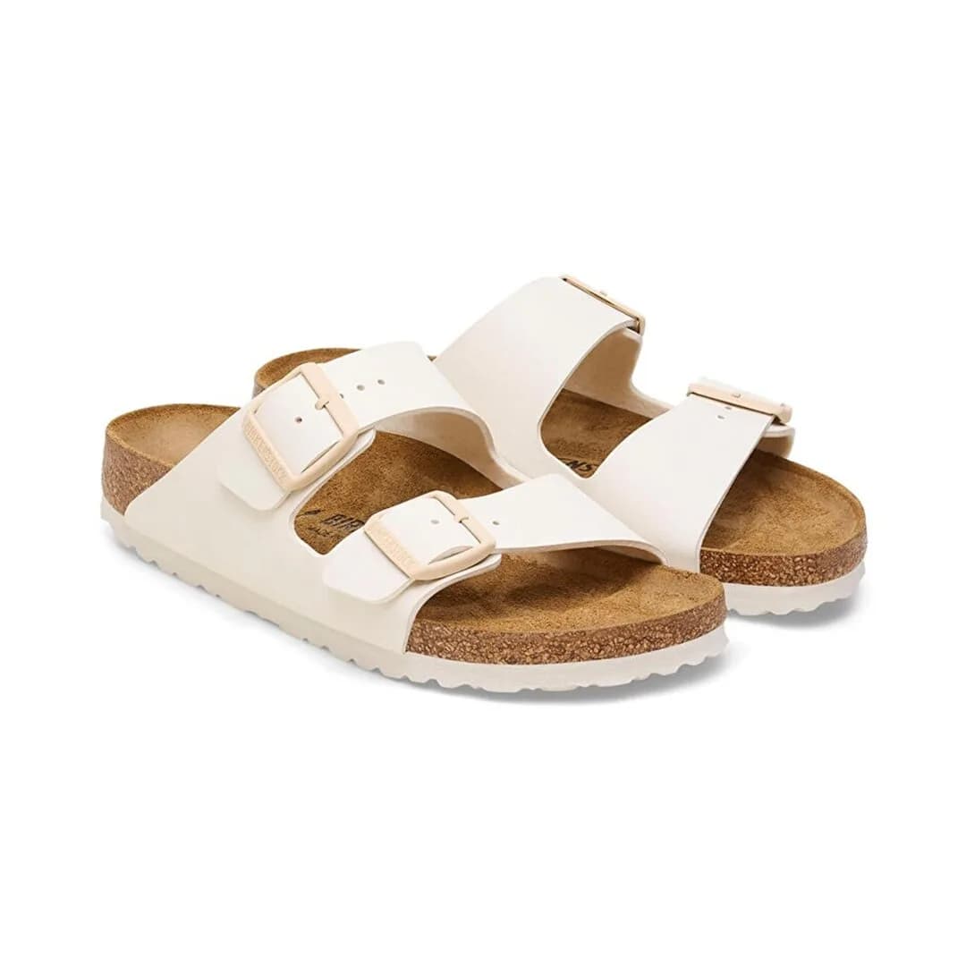 Birkenstock Arizona Bf Saffiano Krem Erkek Terlik — Çok Renkli · 1027339 (8/10)