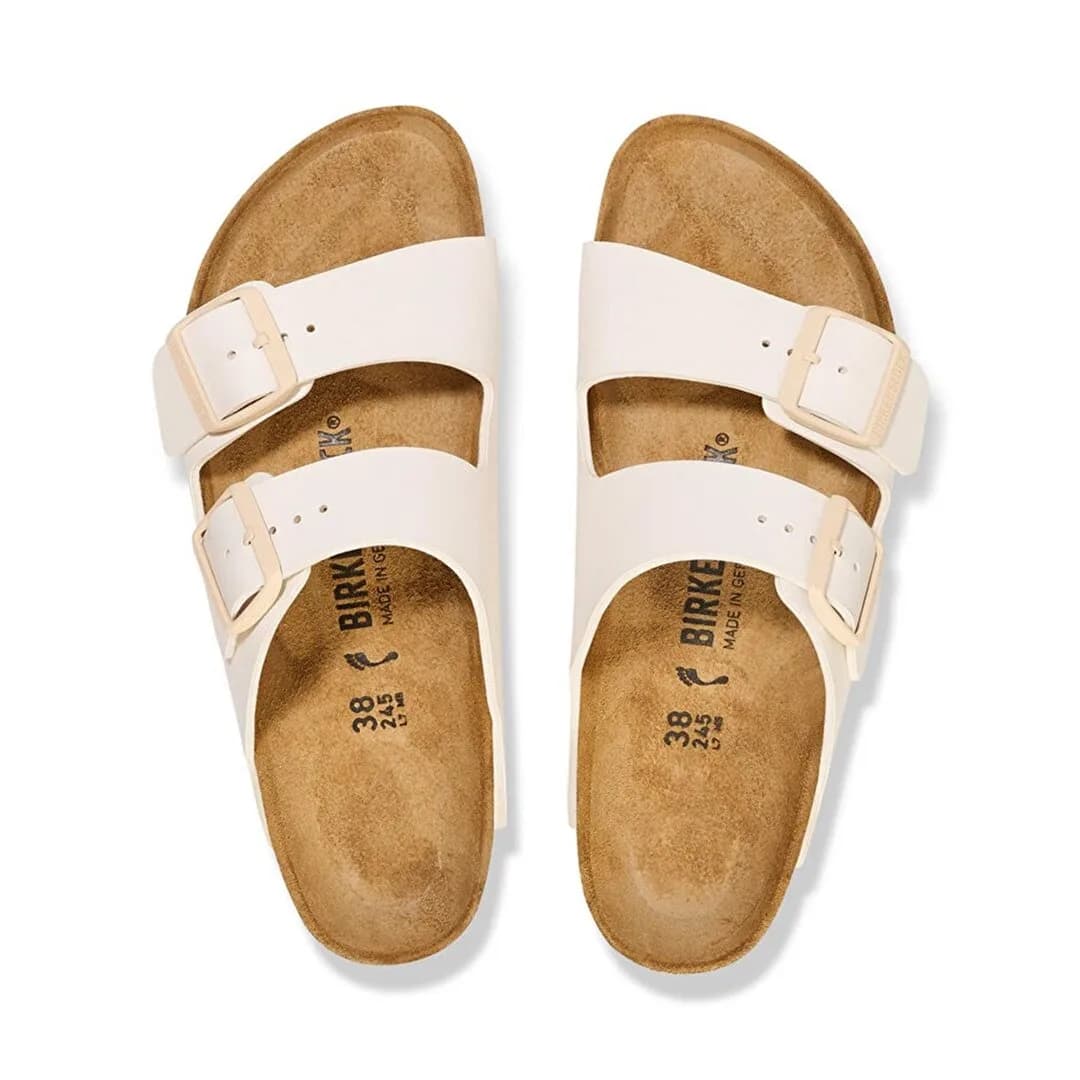 Birkenstock Arizona Bf Saffiano Krem Erkek Terlik — Çok Renkli · 1027339 (9/10)