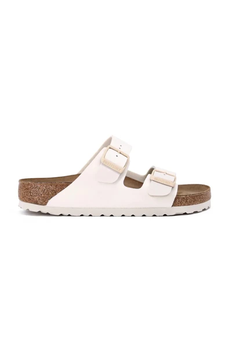 Birkenstock Arizona Birko Flor Kadın Terlik Beyaz