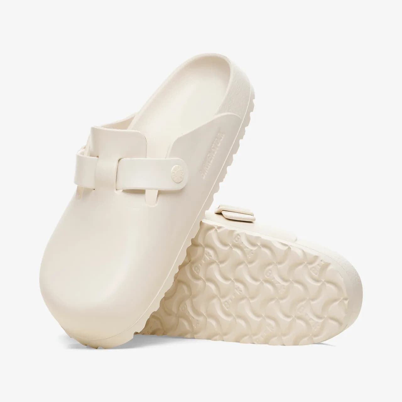 Birkenstock Boston Eva Kadın Terlik Kırık Beyaz · 1027382 (9/10)