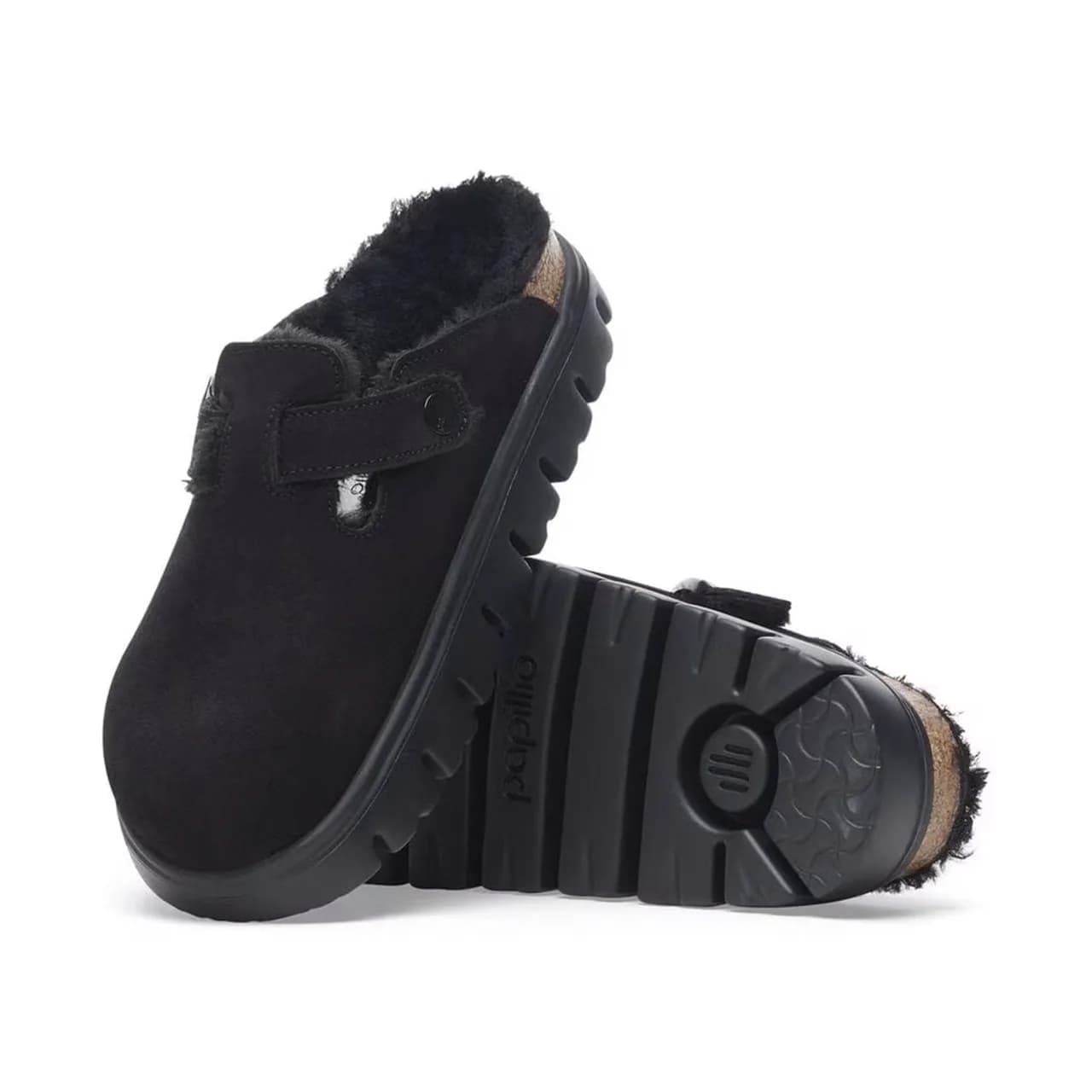 Birkenstock BOSTON CHUNKY VL SHEARLING — Siyah · 1028453 (2/6)