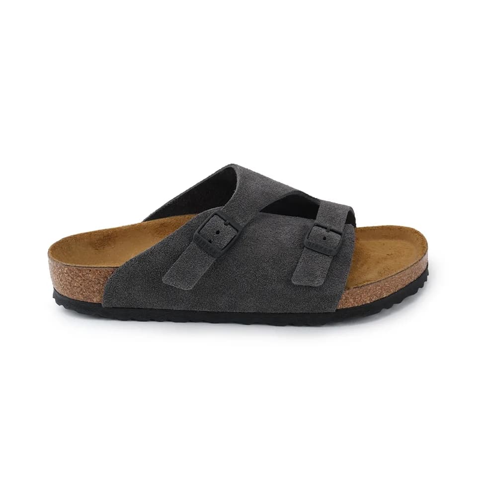 Birkenstock Zurich Bs Kadın Terlik Gri görsel 1