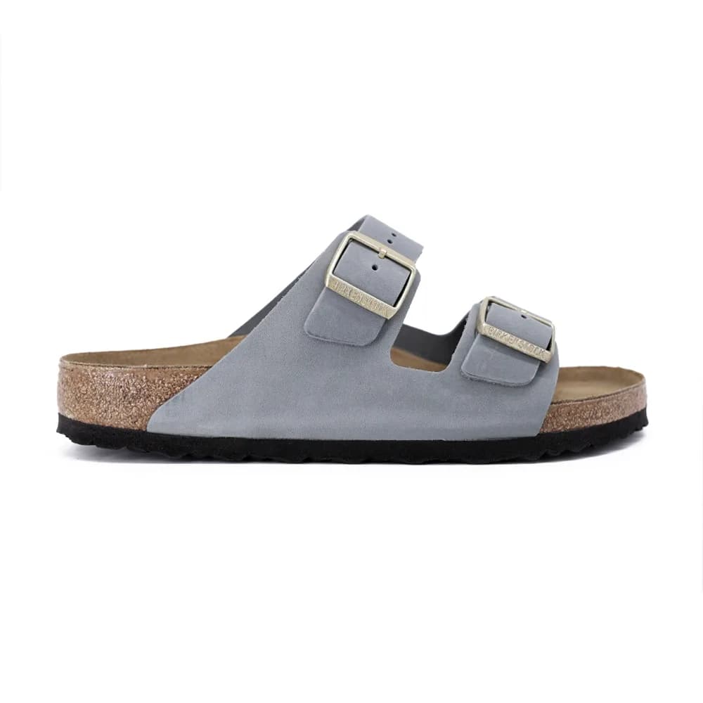 Birkenstock Arizona Leoi Kadın Terlik Gri