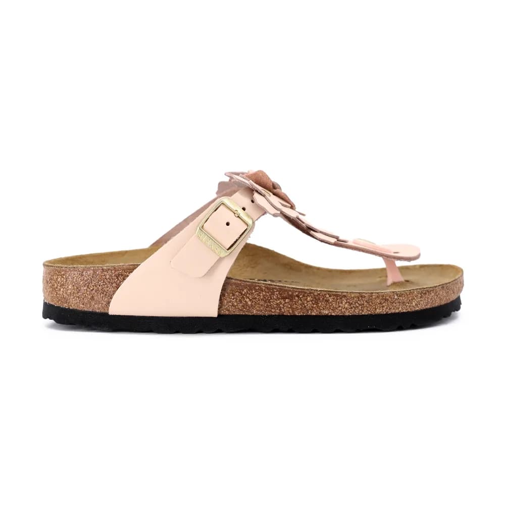 Birkenstock Gizeh Flower Embellishmet Kadın Terlik Pembe