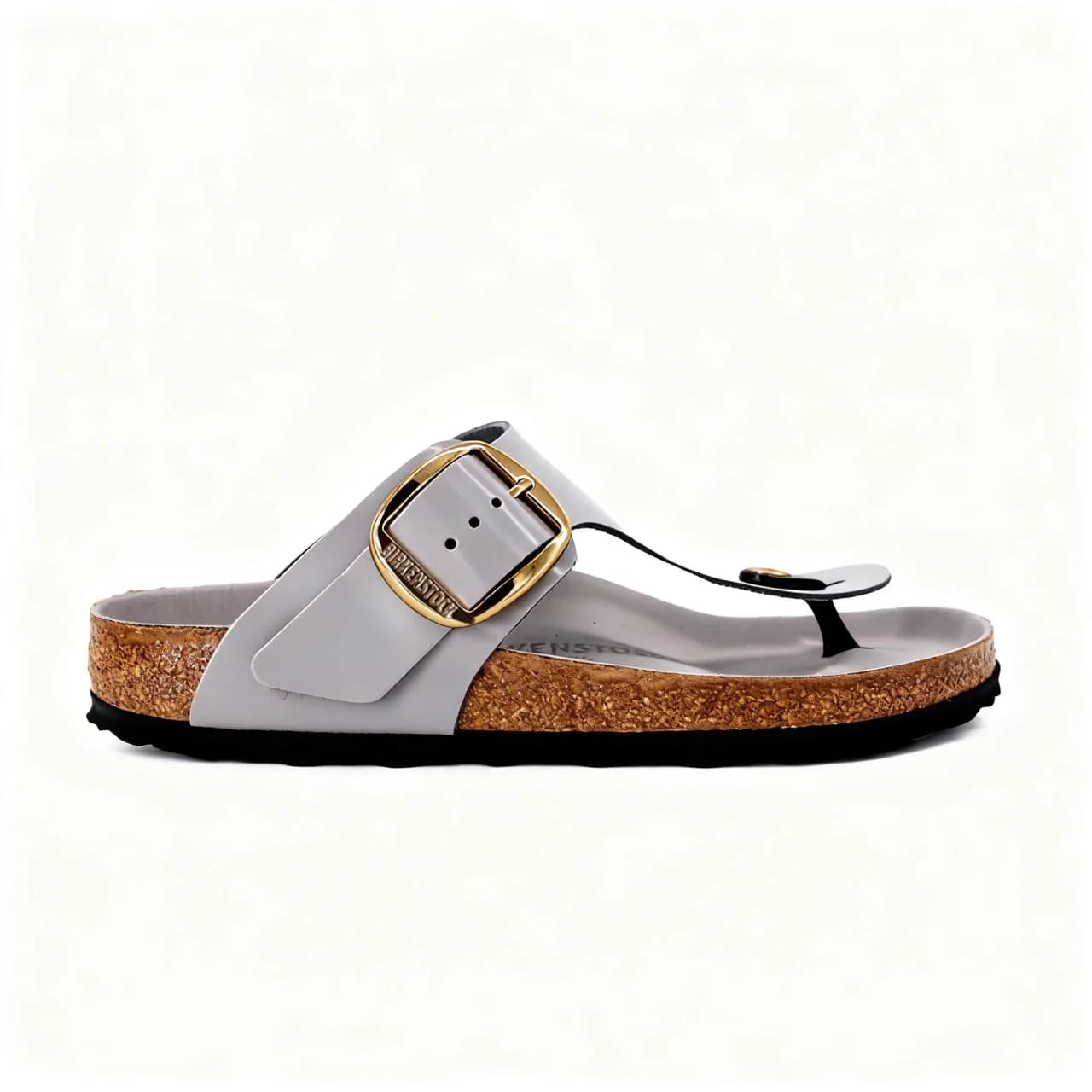 Birkenstock Gizeh Big Buckle Kadın Terlik Gri görsel 1
