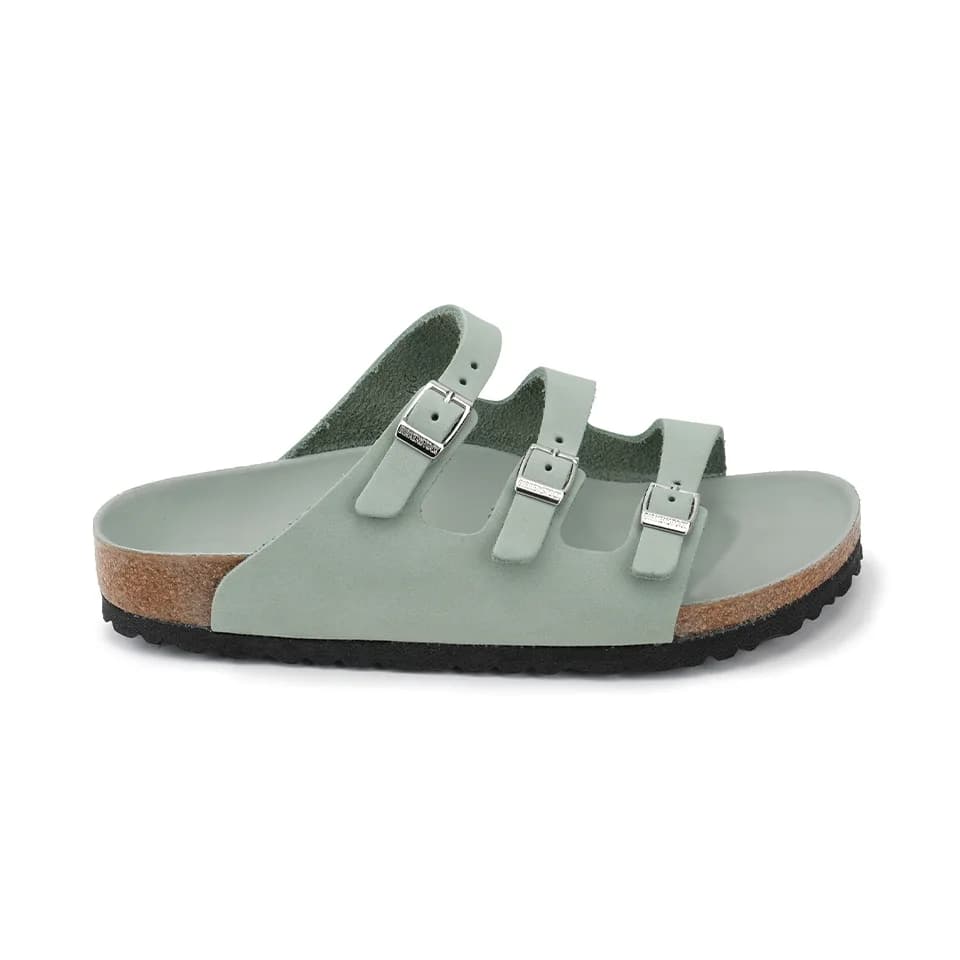 Birkenstock Florida Bs Kadın Terlik Yeşil görsel 1