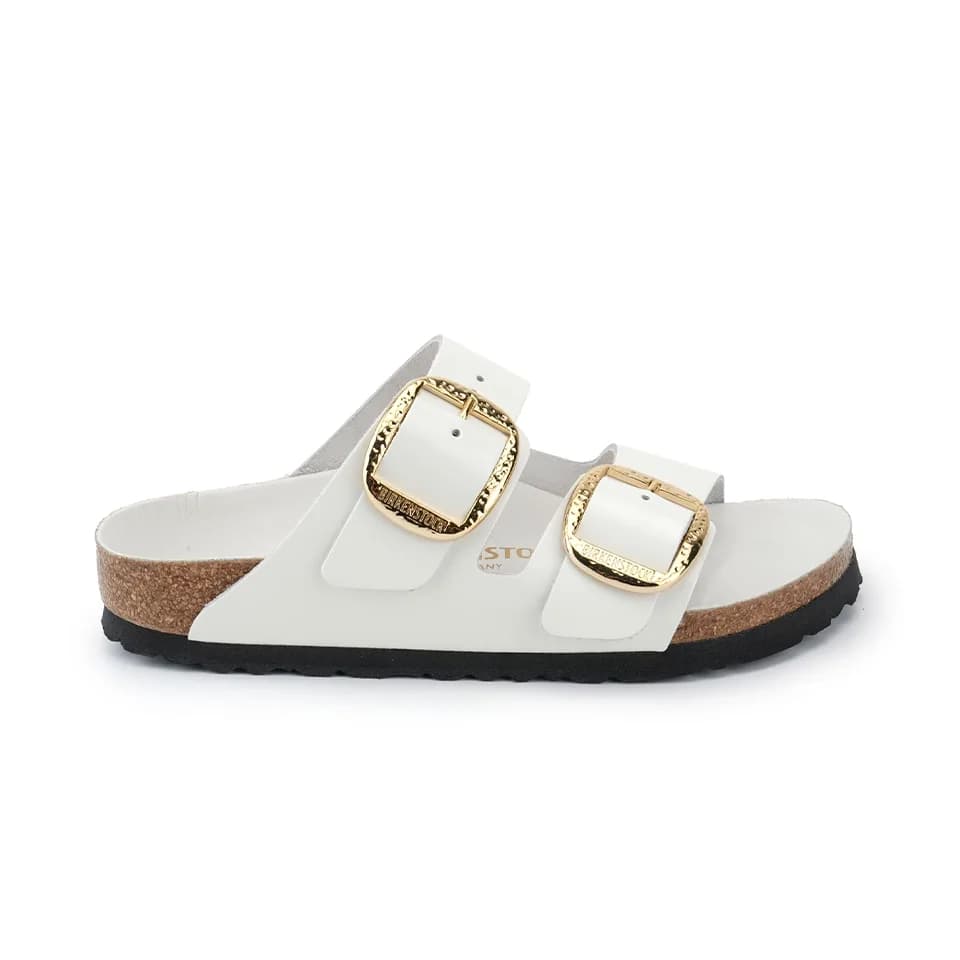 Birkenstock Arizona Big Buckle Kadın Terlik Beyaz