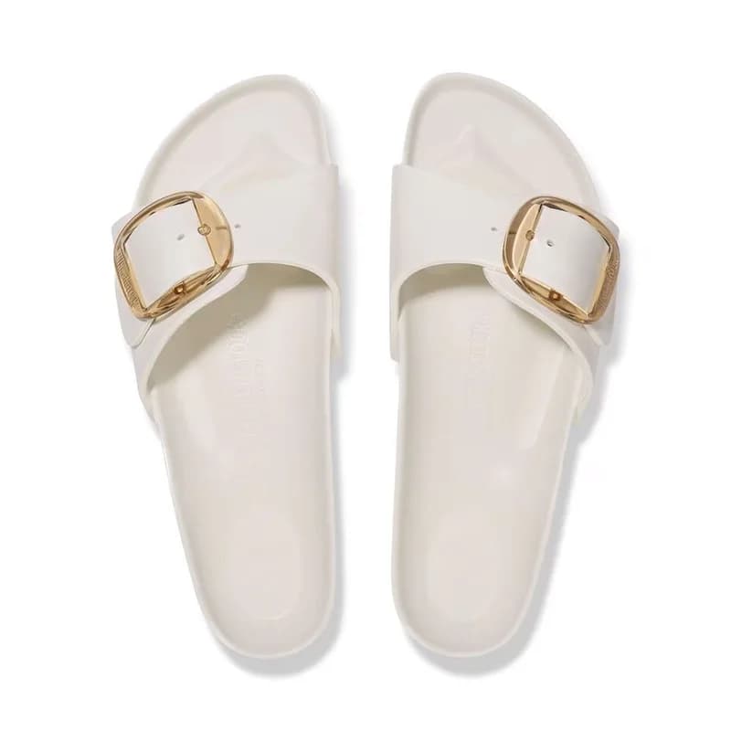 Birkenstock Madrid Big Buckle Eva Kadın Terlik Beyaz · 1029633 (3/6)