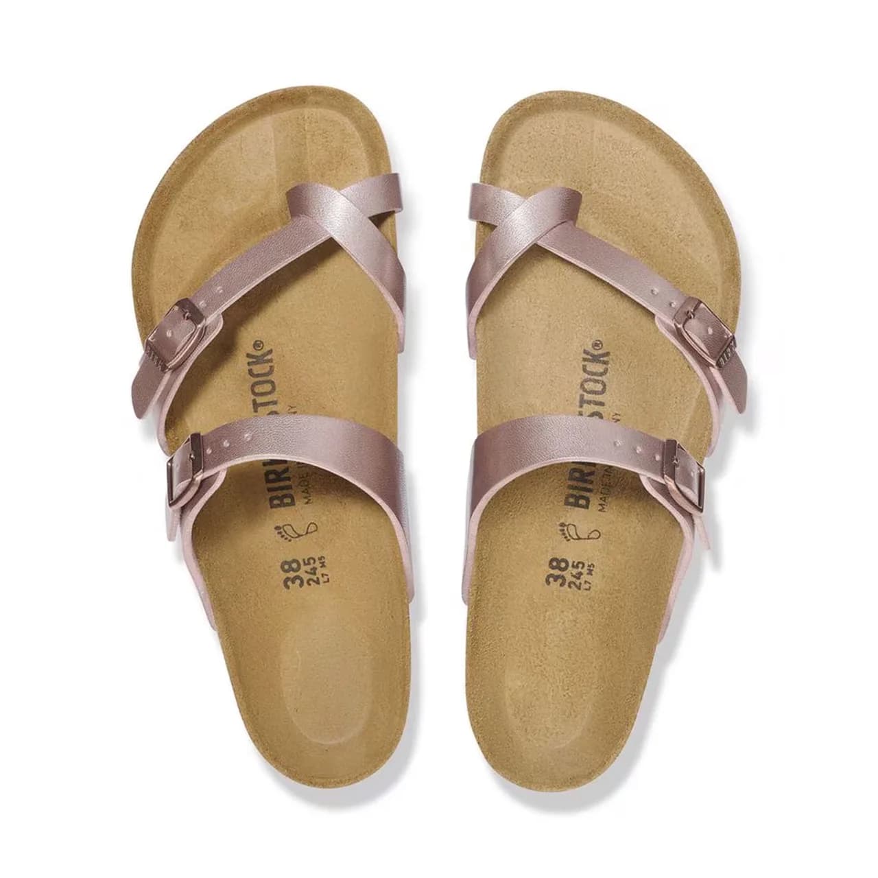 Birkenstock Mayari Kadın Terlik Bakır — Çok Renkli