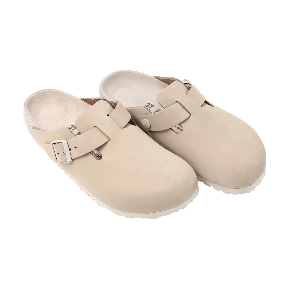 Birkenstock Boston Kadın Terlik Bej