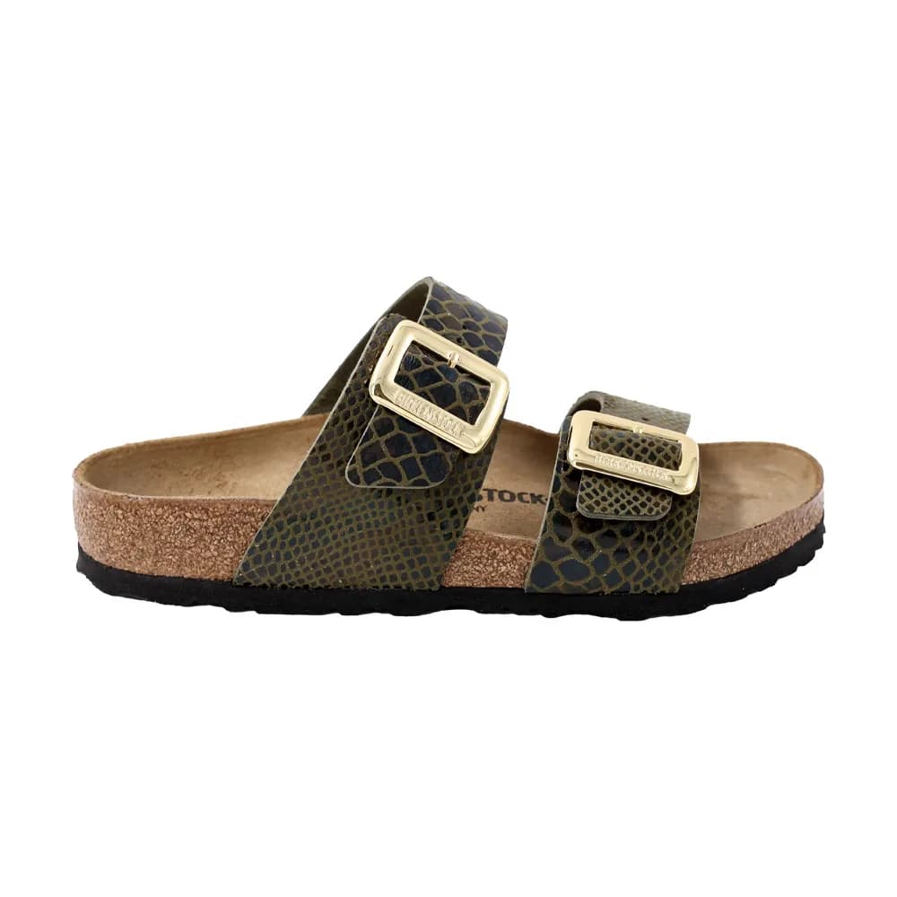 Birkenstock Sydney Cushion Buckle Kadın Terlik Kahverengi