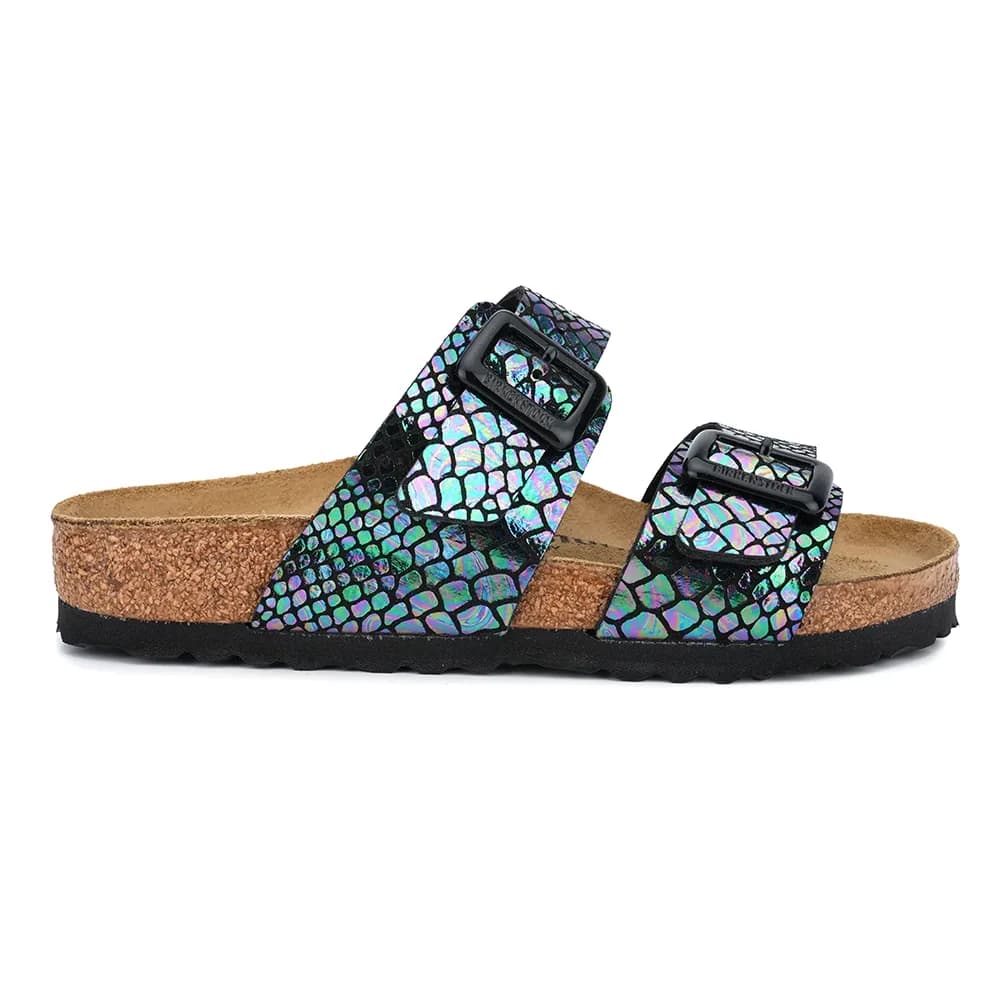 Birkenstock Sydney Cushion Buckle Kadın Terlik Siyah