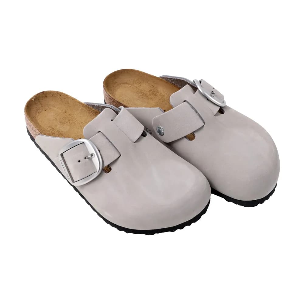 Birkenstock Boston Kadın Terlik Gri görsel 1