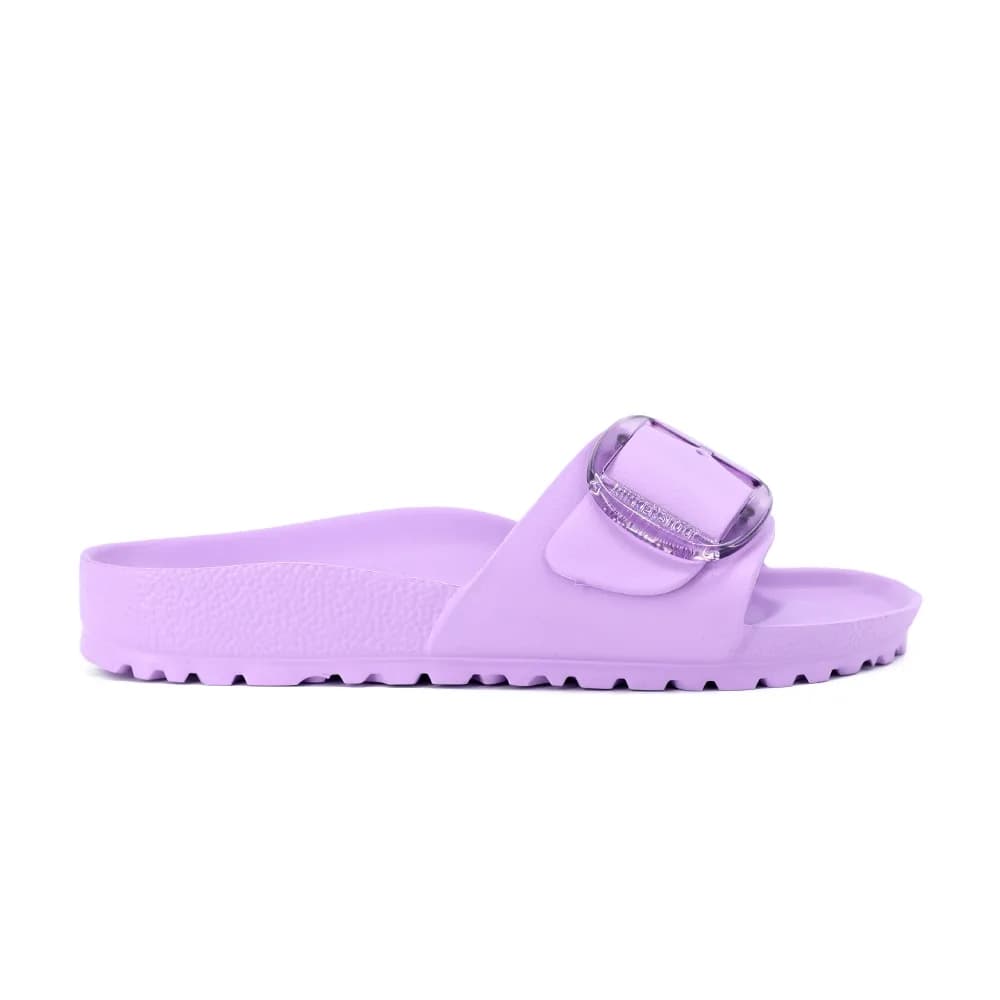 Birkenstock Madrid Big Buckle Eva Kadın Terlik Lila görsel 1