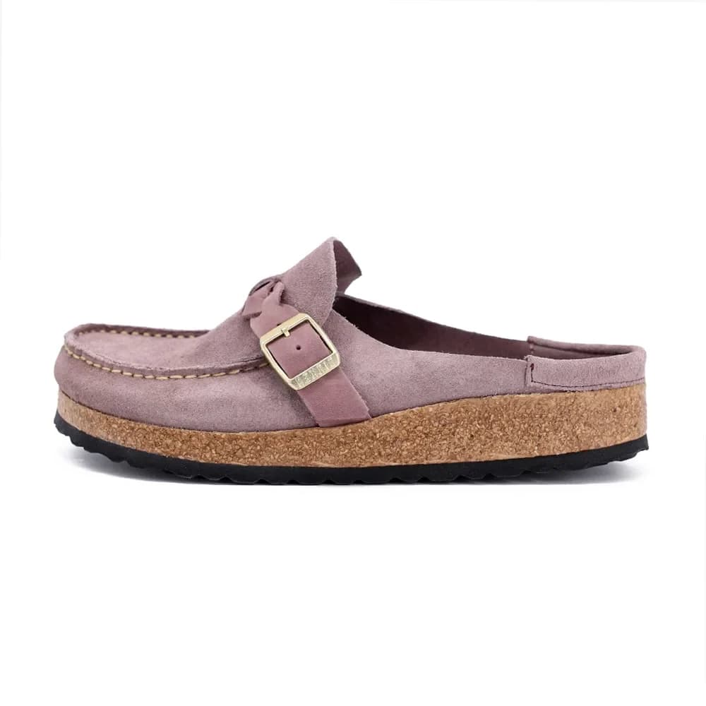 Birkenstock Buckley Braided Kadın Terlik Mor görsel 1