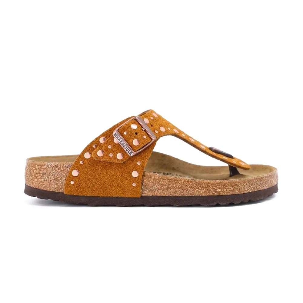 Birkenstock Gizeh Rivet Border Kadın Terlik Tarçın görsel 1